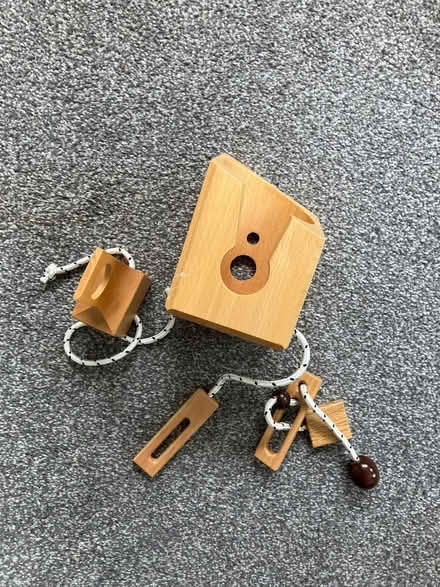 Photo of free Wine bottle wooden puzzle (Cookley DY10) #1