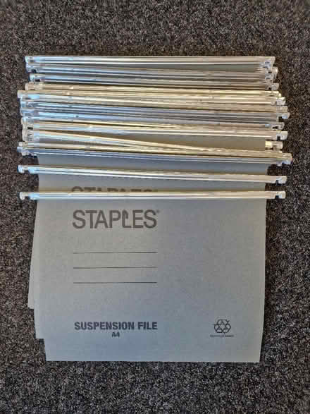 Photo of free Staples suspension files A4 x 38 (Bowerham) #1