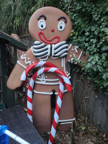 Photo of free 4 gingerbread men + candy canes (Teddington) #1