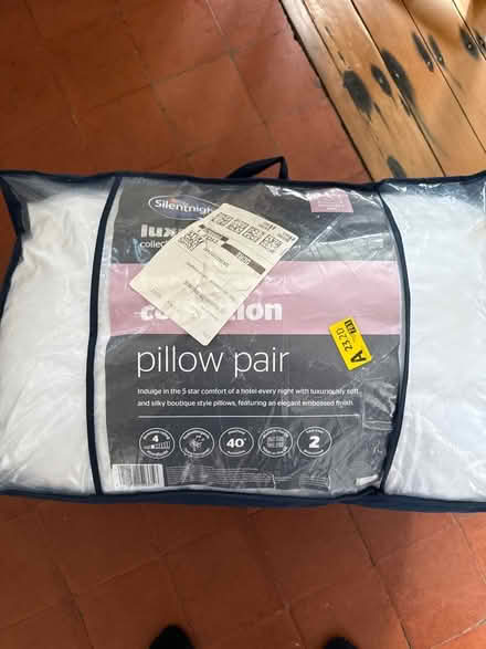 Photo of free Silent Night Pillow Pair - New (SW2) #1