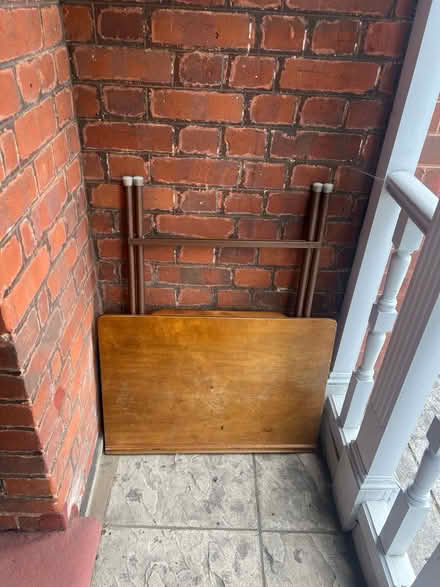 Photo of free Wooden desk, folds flat (Tulse Hill, SE21) #3