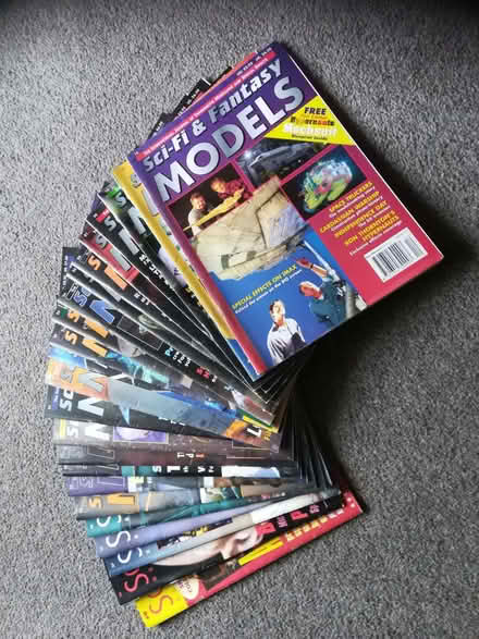 Photo of free Sci-fi model making magazines from late 1980's (Tebay CA10) #2