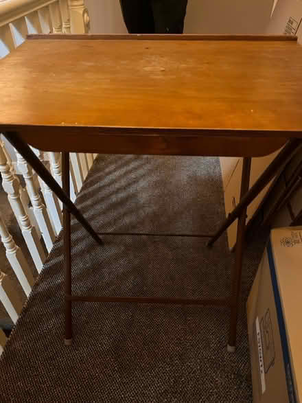 Photo of free Wooden desk, folds flat (Tulse Hill, SE21) #2
