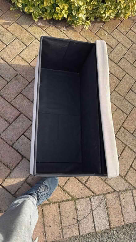 Photo of free Fabric storage box (Four Crosses, SY22) #2