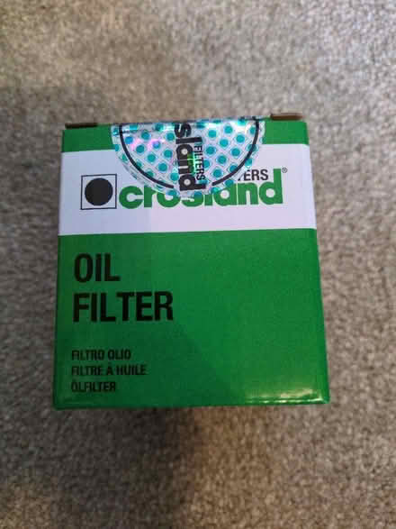 Photo of free Oil filter fits Toyota Yaris (Kings Heath B14) #1