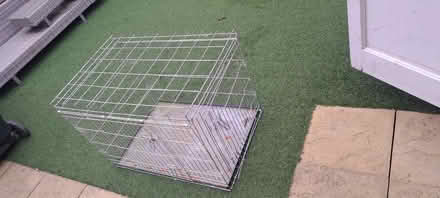 Photo of free Large dog cage (Flitwick) #2