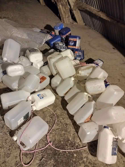 Photo of free 5 litre plastic bottles (Chapel Lawn) #1