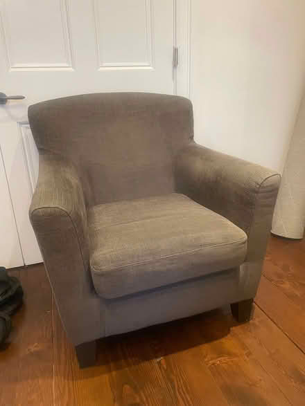 Photo of free Grey fabric Armchair (Dublin 8) #2