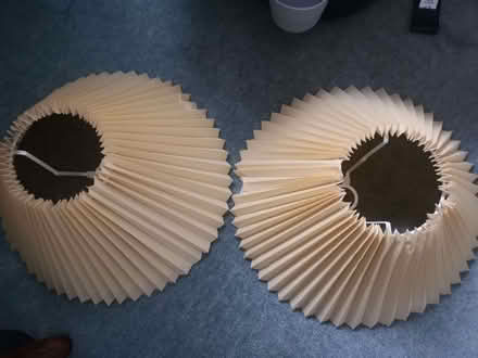 Photo of free Lamp shade, cream colour (Canons Corner HA7) #1