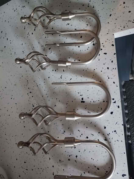 Photo of free Chrome tie backs (Walsworth SG4) #1