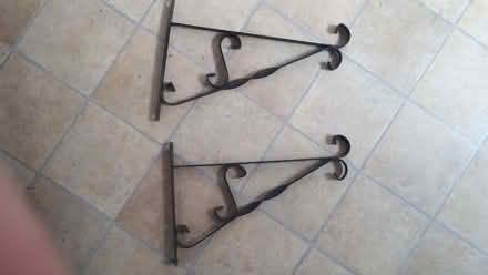 Photo of free Wrought Iron Hanging Basket Hooks (Cressex HP12) #1