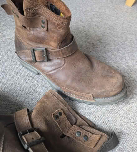 Photo of free "Project" CAT boots Size 11 UK (E14 9) #2