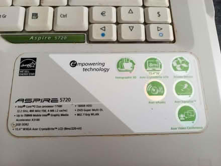 Photo of free Acer Aspire Model 5720 Laptop (Wallington PO16) #2