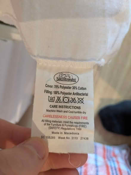 Photo of free 2 pillows (Median Road, E5) #2