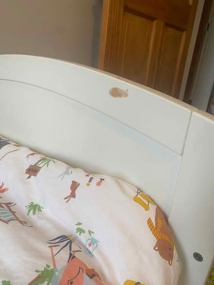 Photo of free White Toddler bed (Chorlton M21) #3