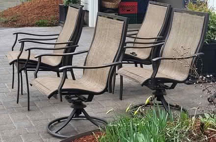 Photo of free 6 Patio Dining Chairs (Sprague HS) #3