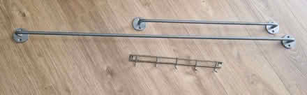 Photo of free Two IKEA hanging rails & hook set for tea towels (Rose Hill OX4) #1