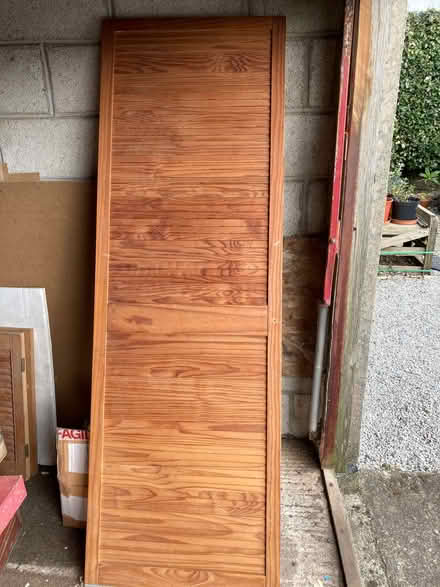 Photo of free Wooden Louvre doors (Porthcurno TR19) #1