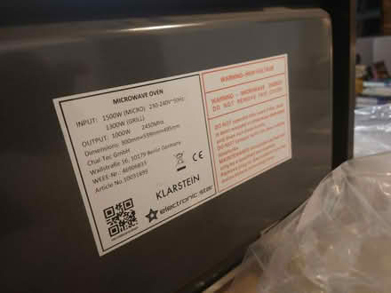 Photo of free Microwave (needs repair) (SE24) #2