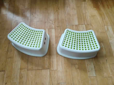 Photo of free Two plastic steps stools (South Malling BN7) #1