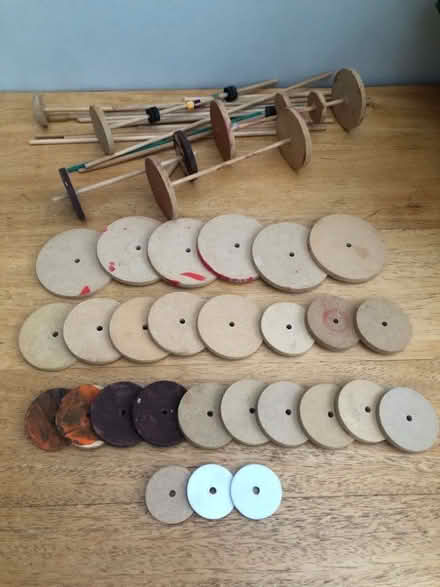 Photo of free Wooden wheel discs for crafting (Harrogate HG2) #1