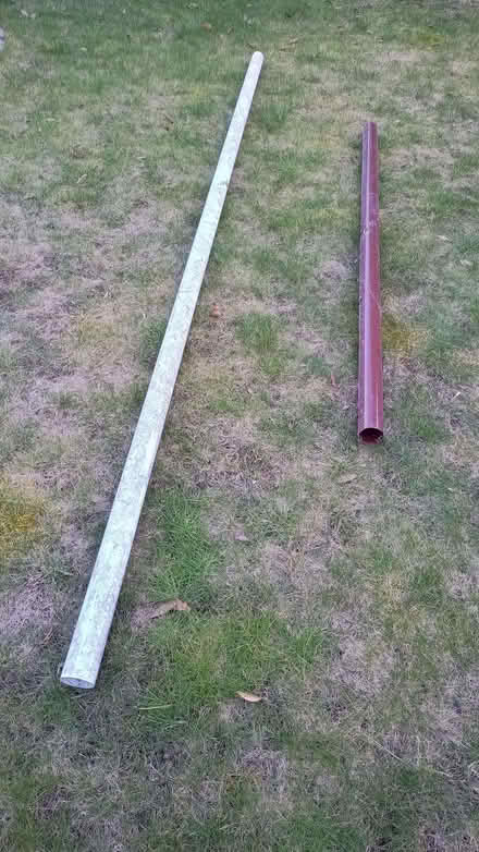 Photo of free Two lengths of plastic drainpipe (New Marston OX3) #1