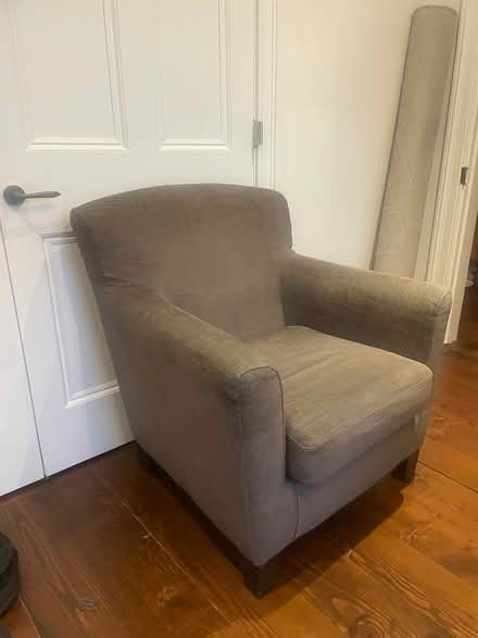 Photo of free Grey fabric Armchair (Dublin 8) #1