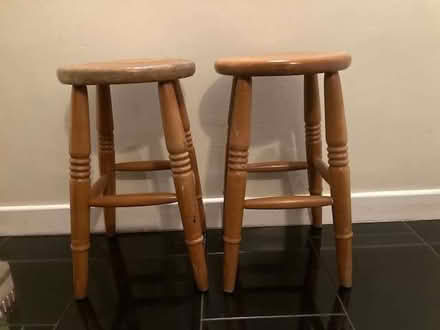 Photo of free Two pine stools (Wilmslow SK9) #1