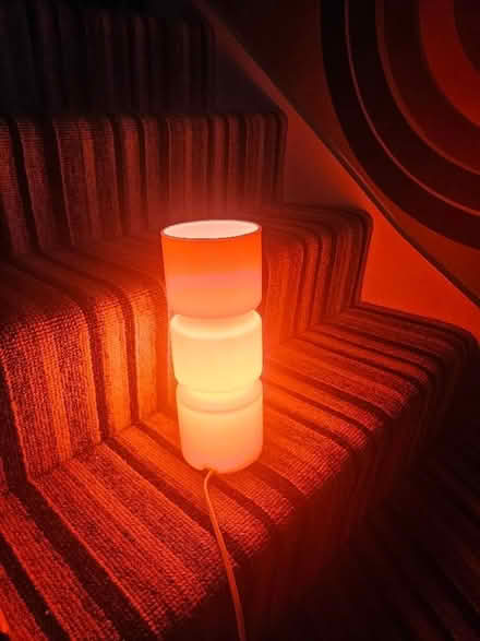 Photo of free Retro Orange Glass lamp (Emsworth PO10) #2