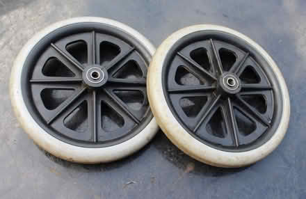 Photo of 2 Wheelchair front wheels (Highbury N5) #2
