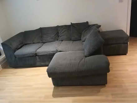 Photo of free Grey corner sofa (Herschel street SL1) #1