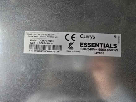 Photo of free Ceramic hob built in style (Stourport on Severn DY13) #4