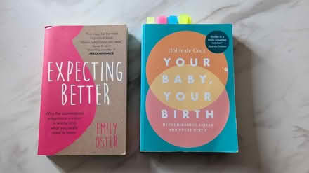 Photo of free 2 x excellent pregnancy books (St Leonards) #1