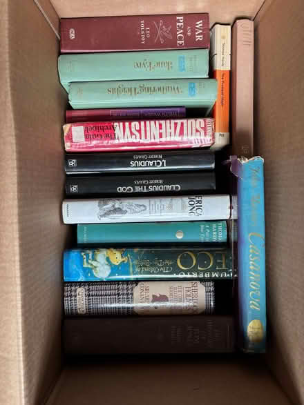 Photo of free A box of literary classics (Langley Park DH7) #1