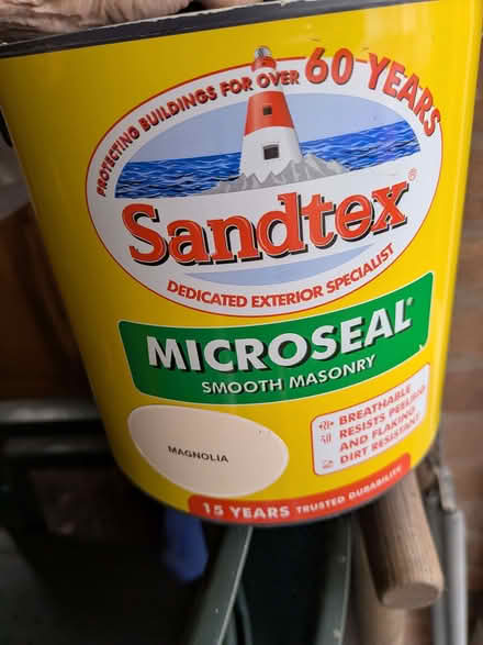 Photo of free Sandtex masonry paint (Newport TF10) #1