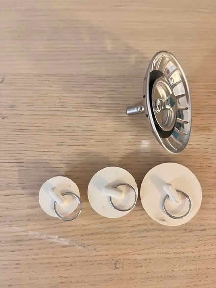 Photo of free Variety of bath/kitchen drain plugs (Near Wembley Triangle) #1