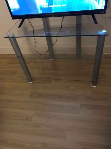Photo of free Glass TV / coffee table (Herschel street SL1) #1