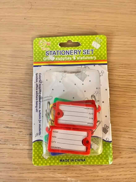 Photo of free Keychain labels (Near Wembley Triangle) #1