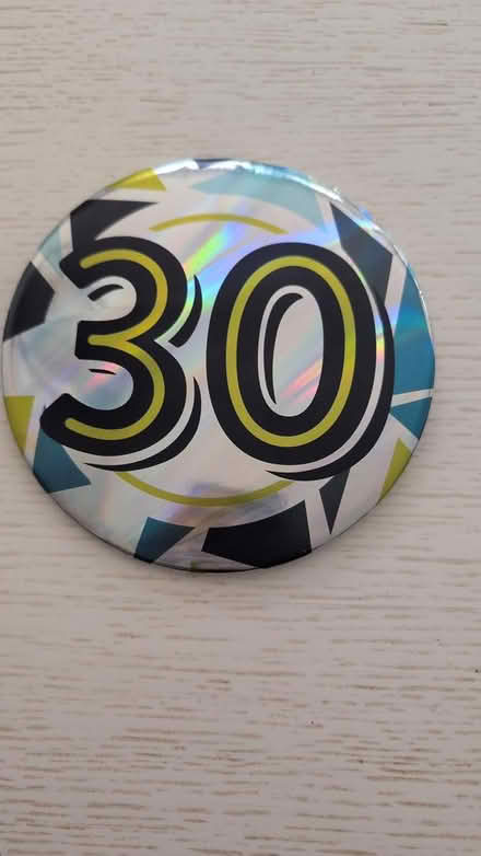Photo of free 30 Birthday Badge (Horsham) #1