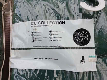 Photo of free Two covers for recliner chairs (Rowlands Gill NE39) #2