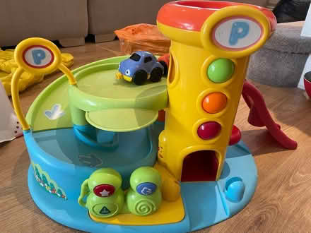 Photo of free Toy garage with with 2 cars (Bushey WD23) #1