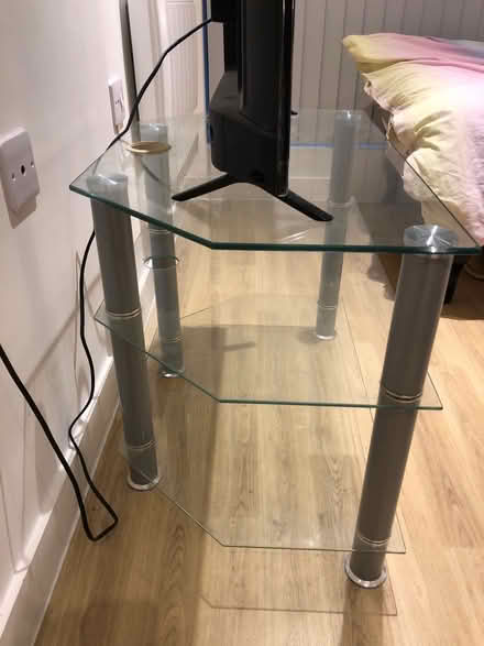 Photo of free Glass TV / coffee table (Herschel street SL1) #2
