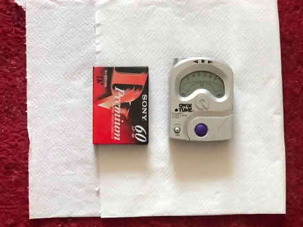 Photo of free Very old guitar tuner - spares/project? + mini dv cassette (Monks Hill CR2) #2