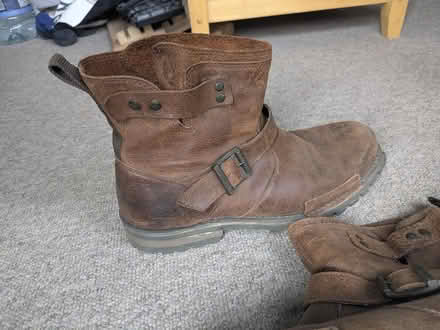 Photo of free "Project" CAT boots Size 11 UK (E14 9) #3