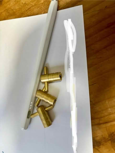 Photo of free 3 small radiator keys (Central Tonbridge TN9) #1