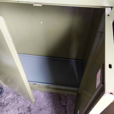 Photo of free Cabinet, metal, green (SY13) #2