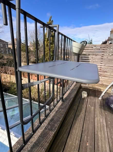 Photo of free Metal table for balcony (Tulse Hill, SE21) #3
