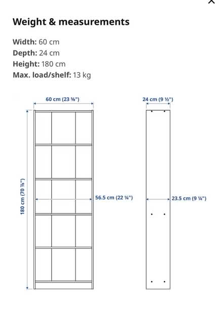 Photo of free IKEA book shelf (North Pole Road W10) #3