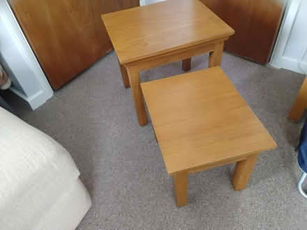 Photo of free Small nest of two tables (Hailsham BN27) #3