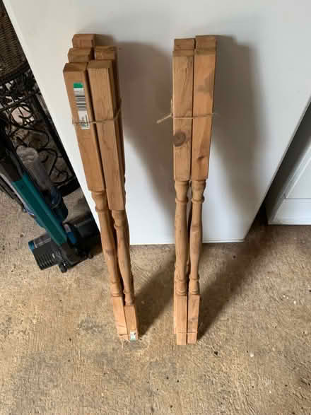 Photo of free Wooden spindles unused (AL1) #1